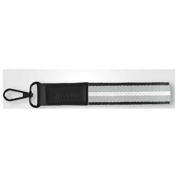 Newport Recycled Polyester Chevron Keychain Wrist Strap #6