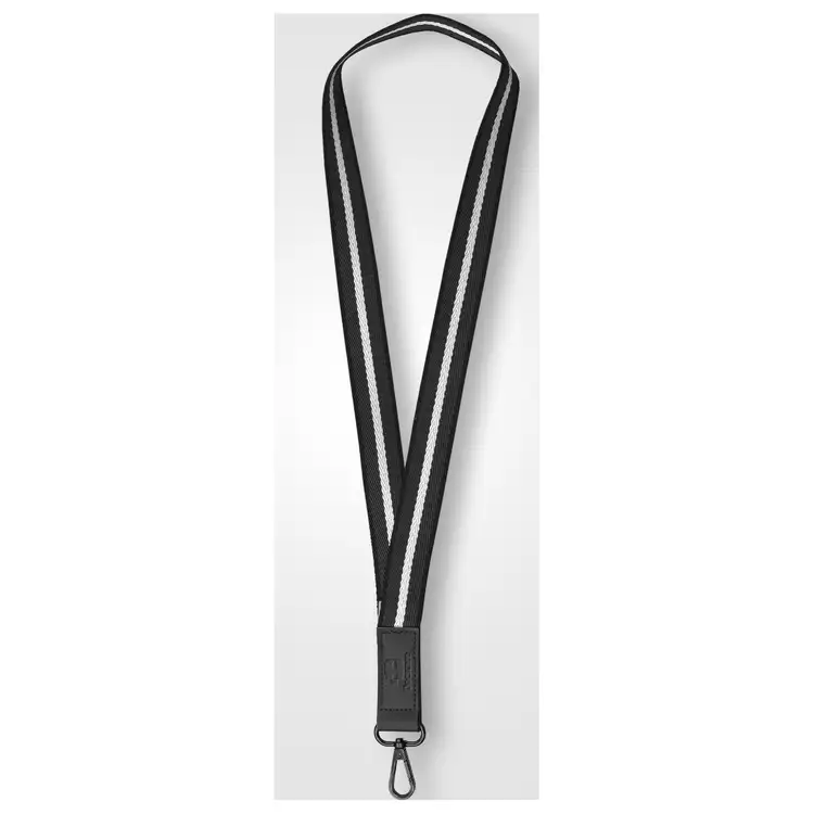 Newport Recycled Polyester Chevron Phone Lanyard #2