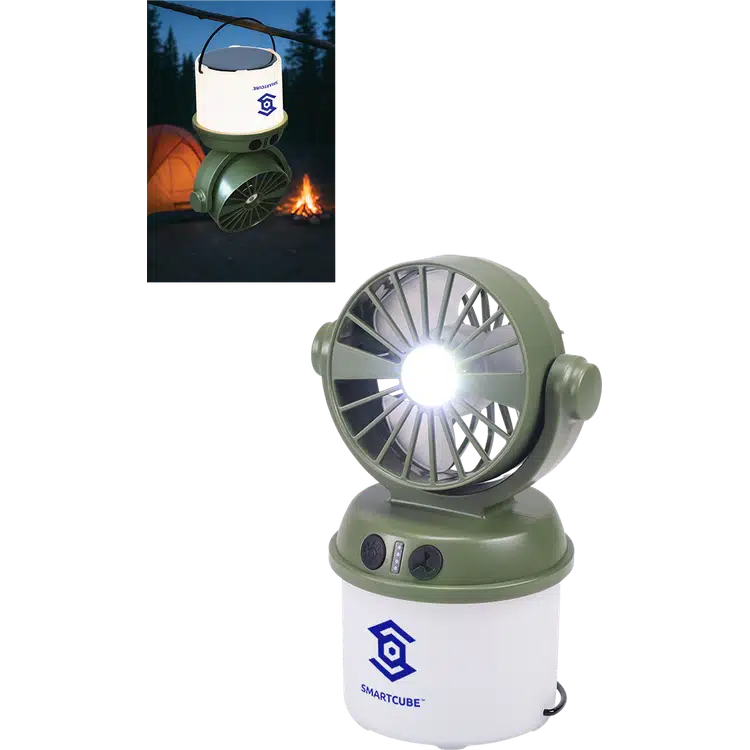 Lanterne rechargeable à COB 3 W avec ventilateur #11