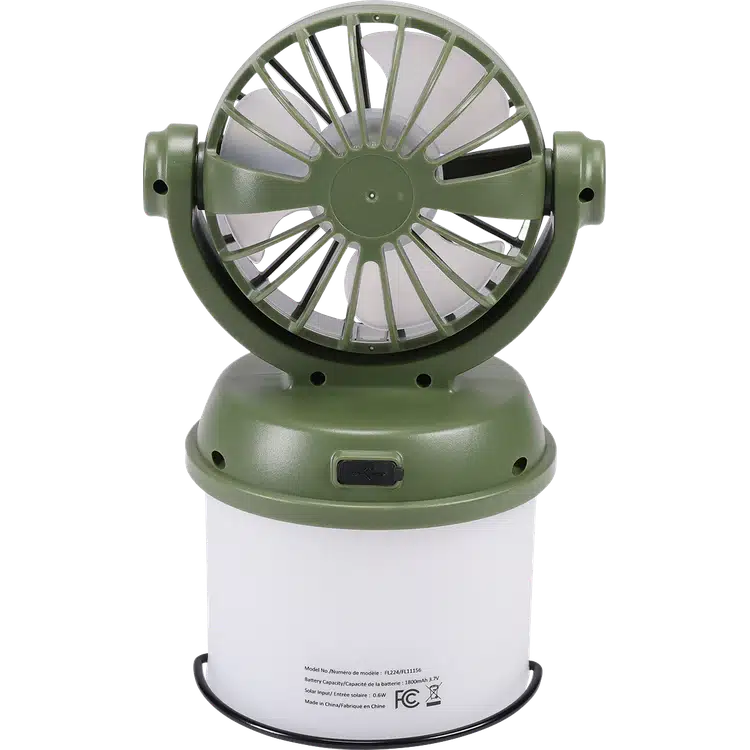 Lanterne rechargeable à COB 3 W avec ventilateur #4