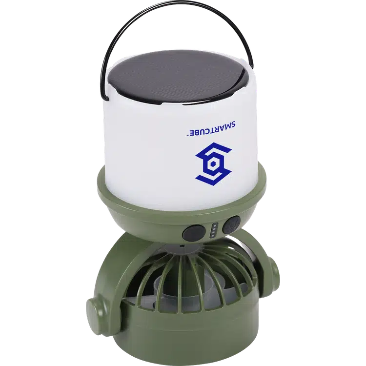 Lanterne rechargeable à COB 3 W avec ventilateur #6