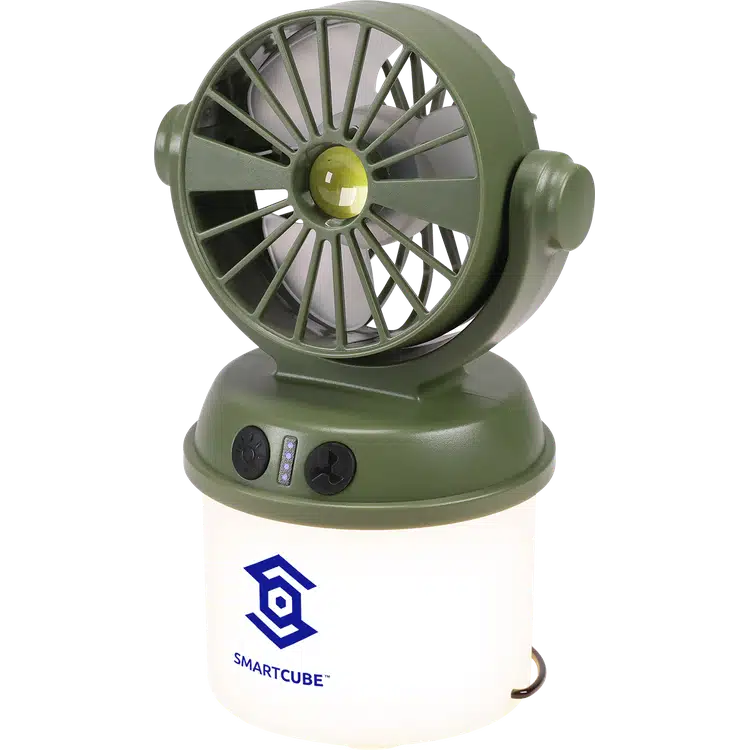 Lanterne rechargeable à COB 3 W avec ventilateur