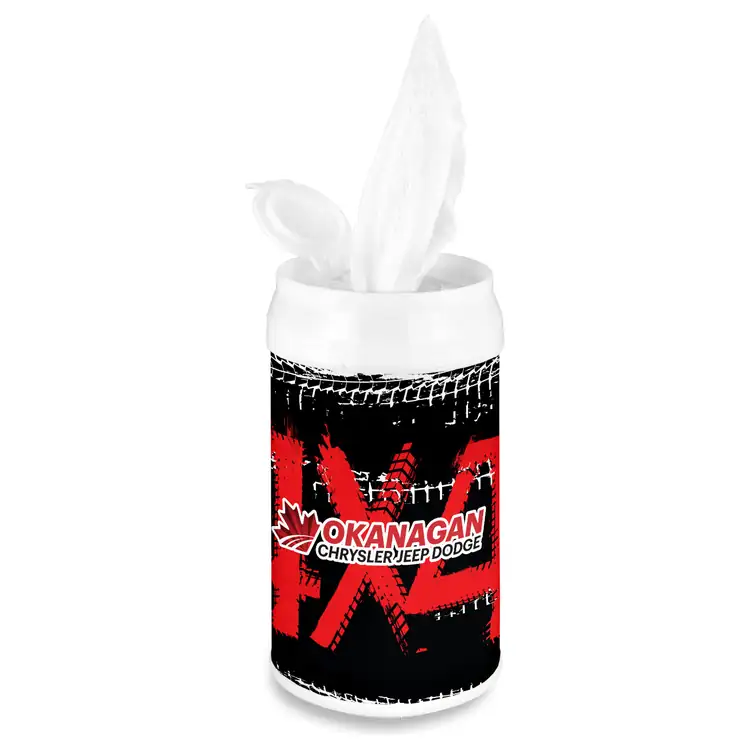 Lingettes humides en distributeur refermable #4
