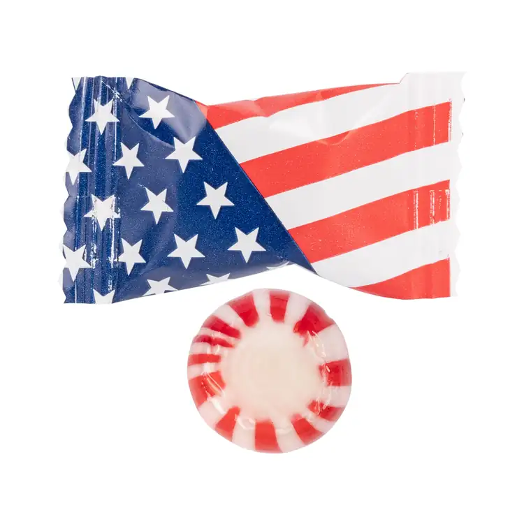 Menthes poivrées à emballage drapeau américain #2