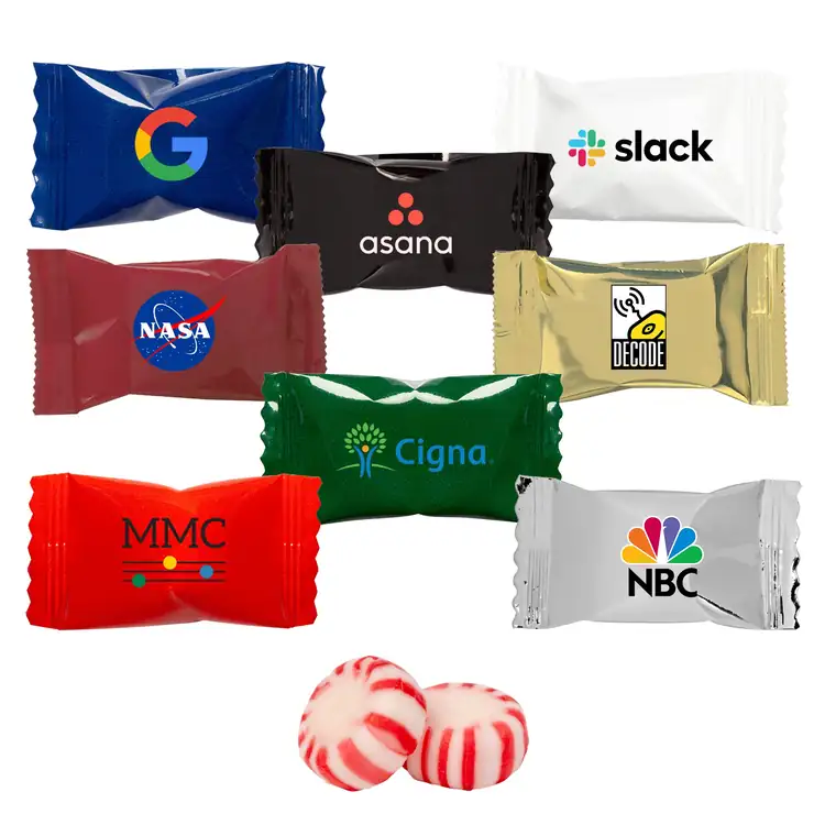 Red-Striped Peppermints with Full-Colour Wrappers #3
