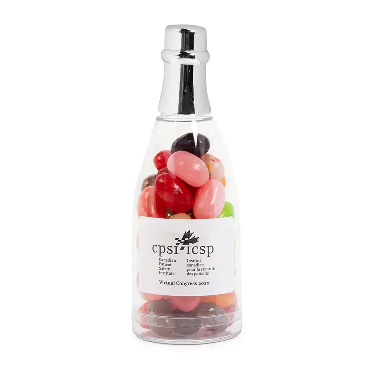 Mini Champagne Bottle with Jelly Belly Jelly Beans