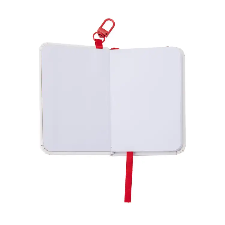 Mini PU Hardcover Notebook with Snap Hook #10