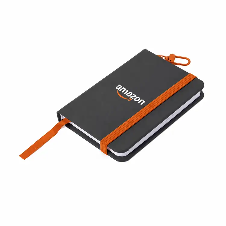 Mini PU Hardcover Notebook with Snap Hook #8