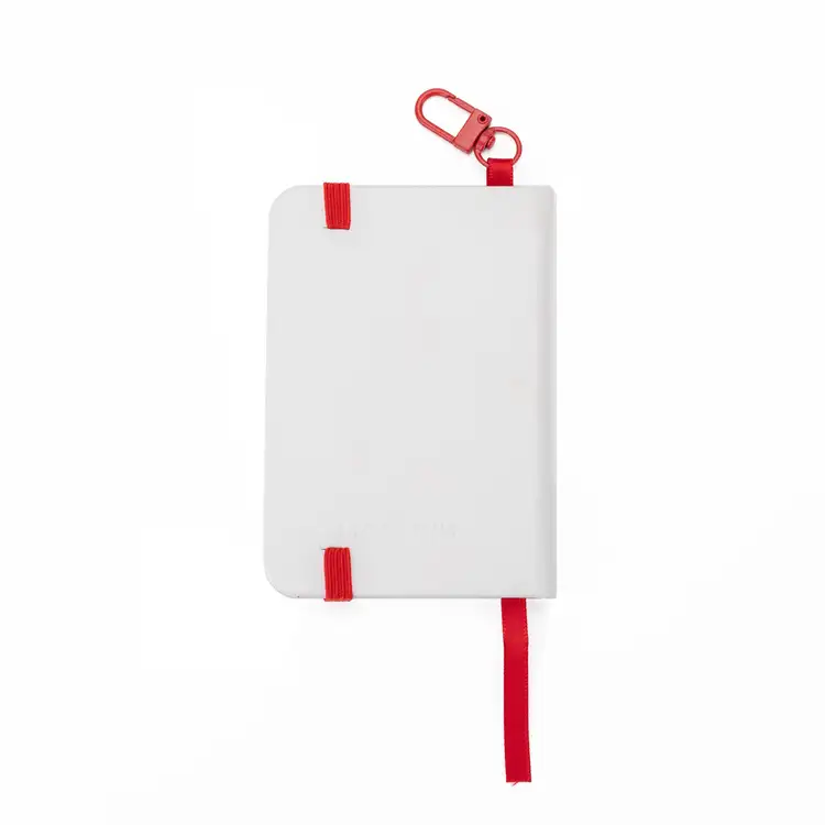 Mini PU Hardcover Notebook with Snap Hook #9