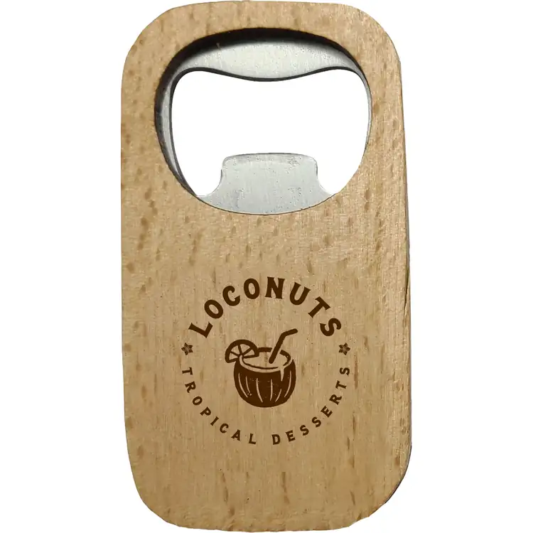 Mini Wood Bottle Opener #2