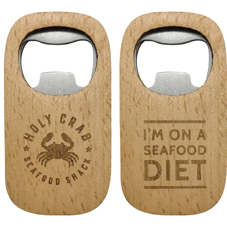Mini Wood Bottle Opener #3