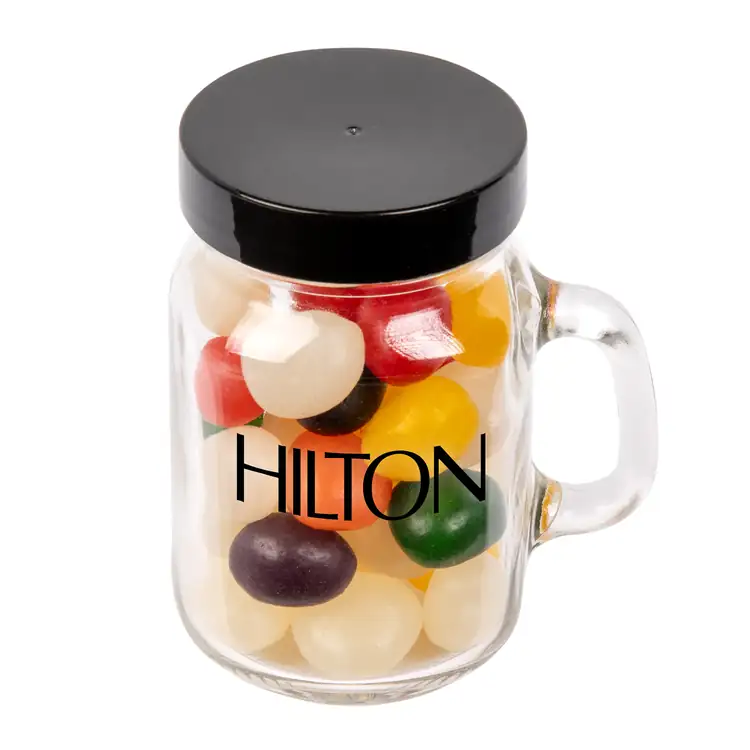 Mini Mason Jar with jelly beans #2