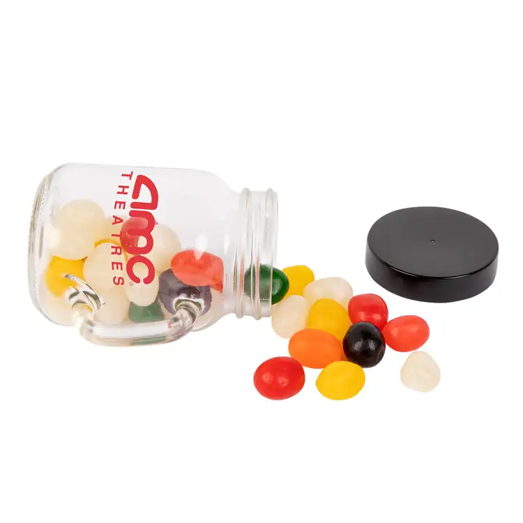 Mini Mason Jar with jelly beans #4