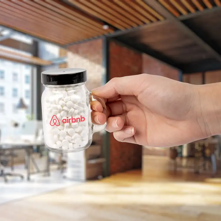 Mini pot Mason avec menthes MicroMints #3
