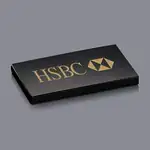 Mini Black Marble Paperweight - Deep Etch & Color