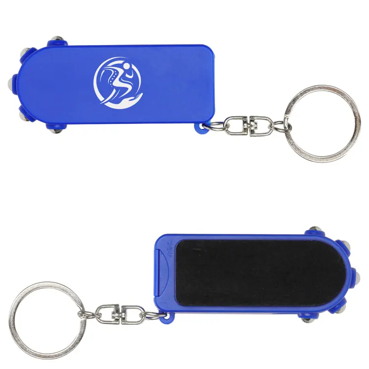 Mini Fidget Massage Roller with Phone Holder and Screen Cleaner Keychain #10