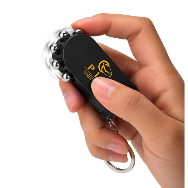 Mini Fidget Massage Roller with Phone Holder and Screen Cleaner Keychain #5