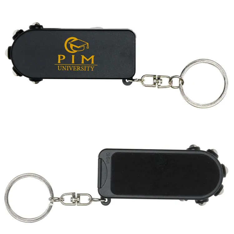 Mini Fidget Massage Roller with Phone Holder and Screen Cleaner Keychain #9