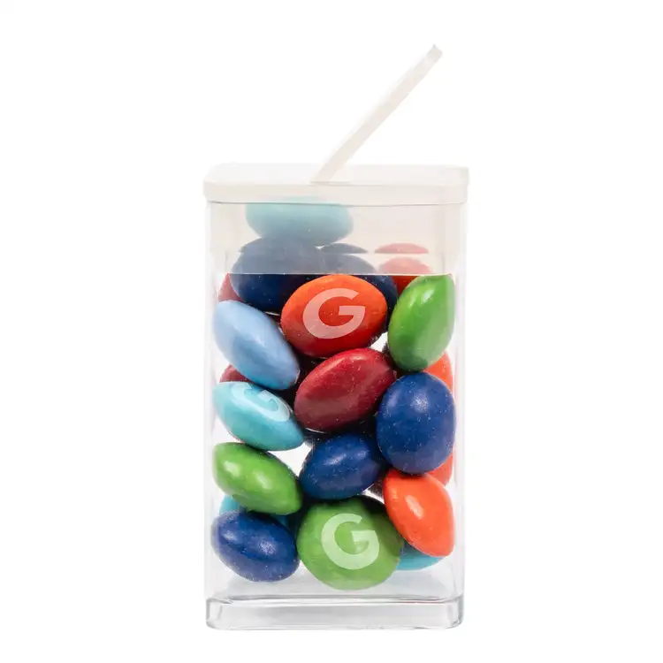 Mini Flip Top Tube with Imprinted Chocolate Buttons #3