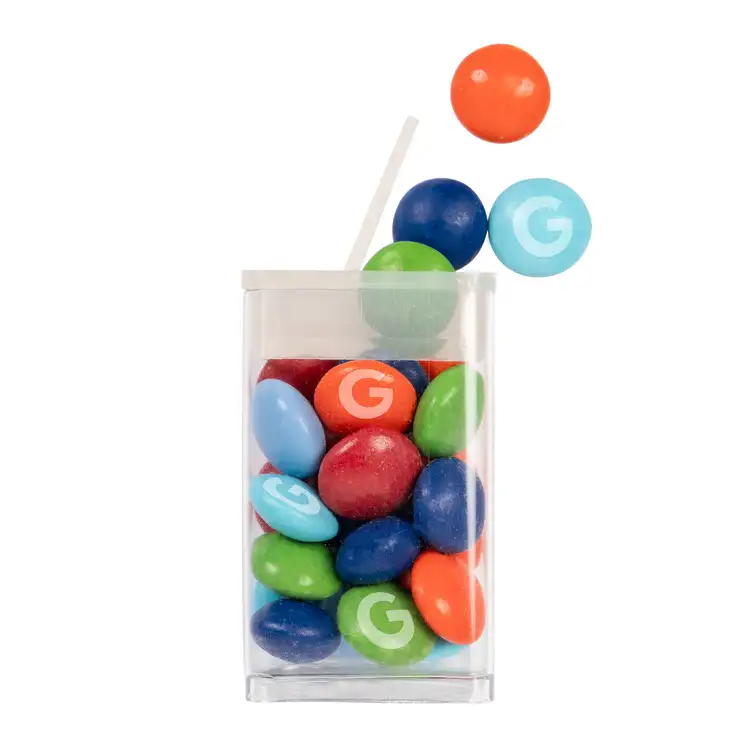 Mini Flip Top Tube with Imprinted Chocolate Buttons #4