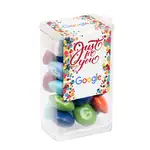 Mini Flip Top Tube with Imprinted Chocolate Buttons