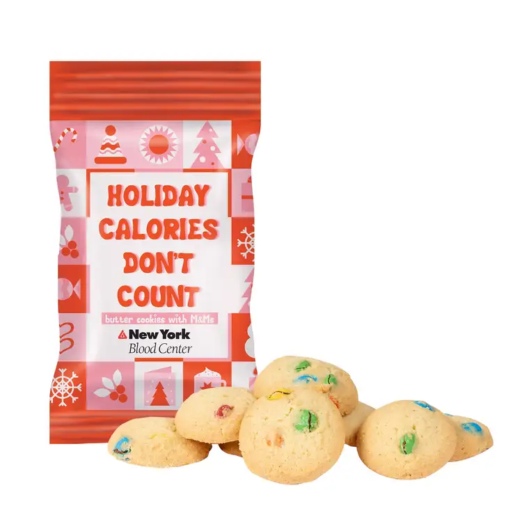 Bite Size M&M's Cookies- 2oz.