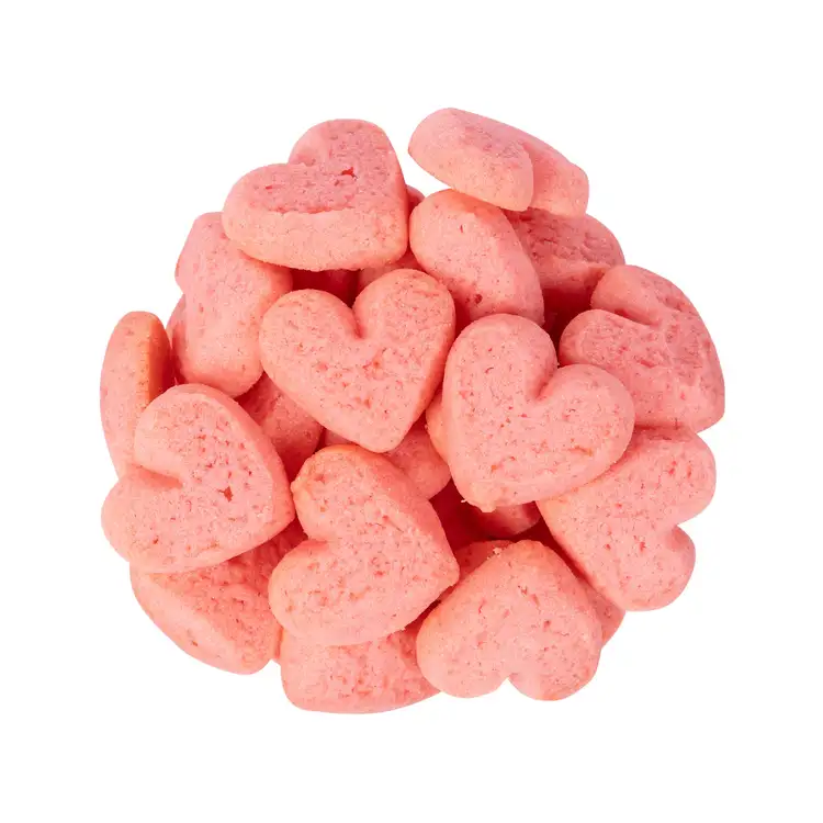 2 oz. Mini Strawberry Heart Cookies Digibag #2