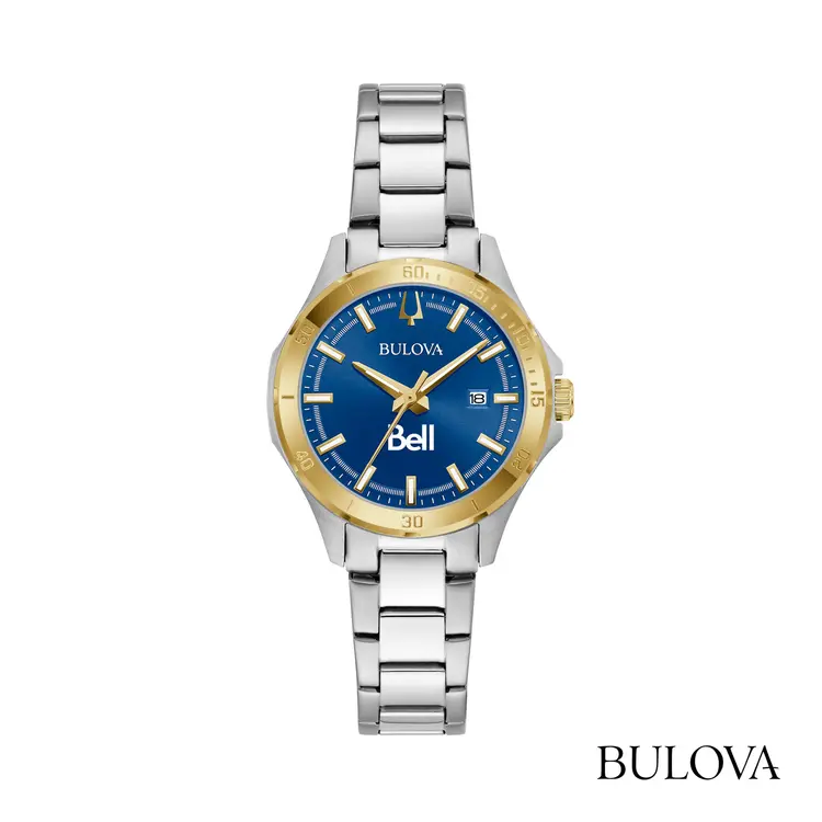 Montre Bulova Corporate Collection bicolore 27 mm pour femme