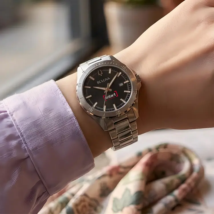 Montre Bulova Sport Classic 30 mm pour femme à cadran noir #2