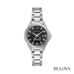 Montre Bulova Sport Classic 30 mm pour femme à cadran noir