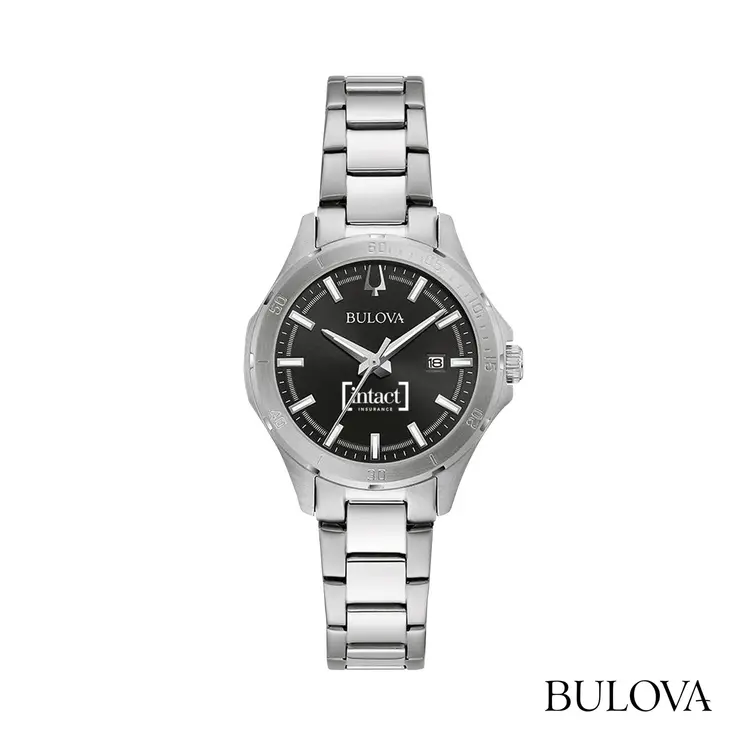 Montre Bulova Sport Classic 30 mm pour femme à cadran noir