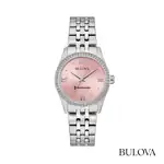 Montre Bulova pour femme à lunette ornée de cristaux