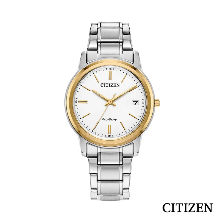 Montre Citizen Eco-Drive Corporate Exclusive 33 mm bicolore pour femme