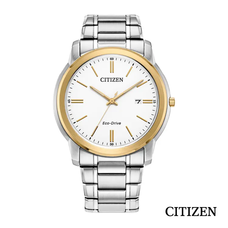Montre Citizen Eco-Drive Corporate Exclusive bicolore pour homme