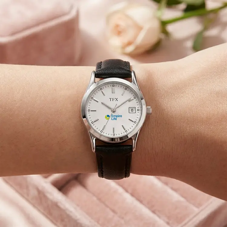 Montre TFX by Bulova 26 mm pour femme en cuir avec date #2