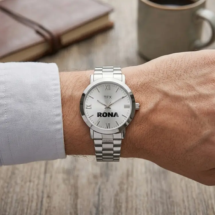 Montre TFX by Bulova 40 mm pour homme en acier inoxydable à cadran argent #2