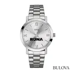 Montre TFX by Bulova 40 mm pour homme en acier inoxydable à cadran argent