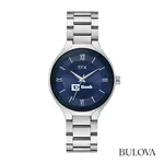Montre TFX by Bulova Classic à quartz pour homme à cadran bleu