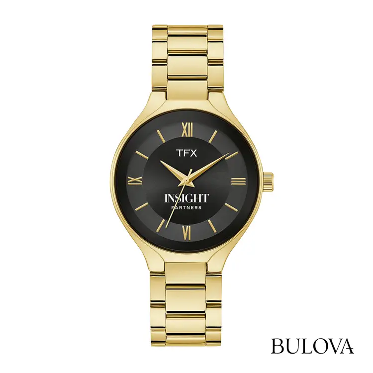 Montre TFX by Bulova Dress 38 mm pour homme de ton or