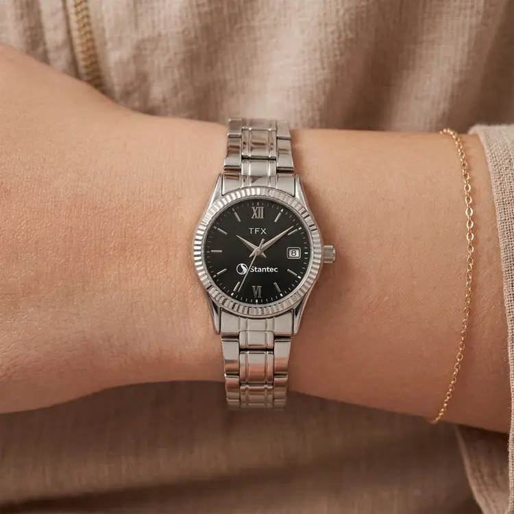Montre TFX by Bulova Dress Classic 26 mm pour femme avec date #2