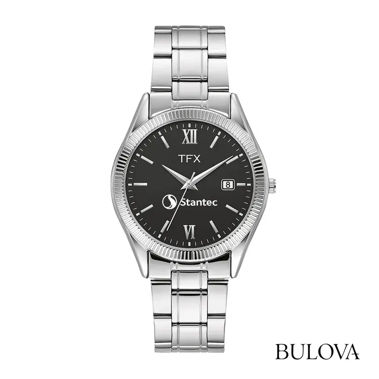 Montre TFX by Bulova Dress Classic 38 mm pour homme avec date