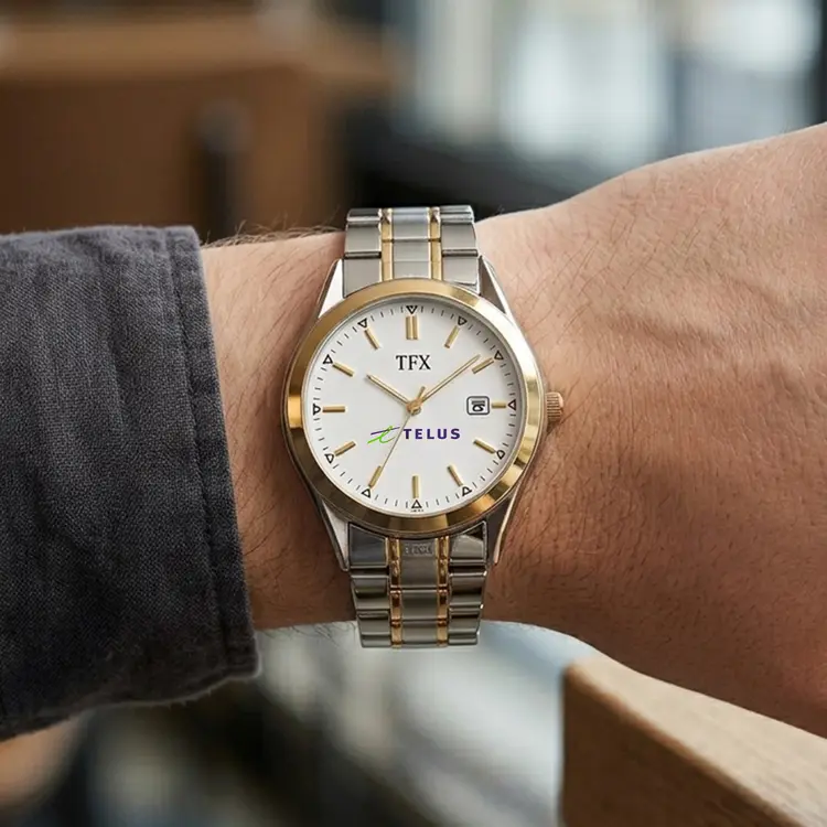 Montre TFX by Bulova Pair Collection bicolore 37 mm pour homme #2