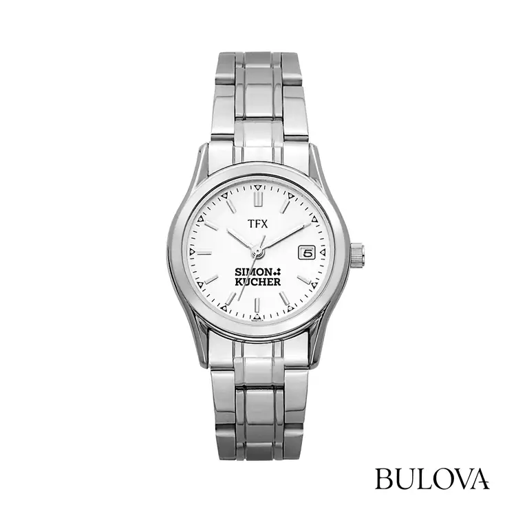 TFX by Bulova Silvertone Bracelet Watch #3
