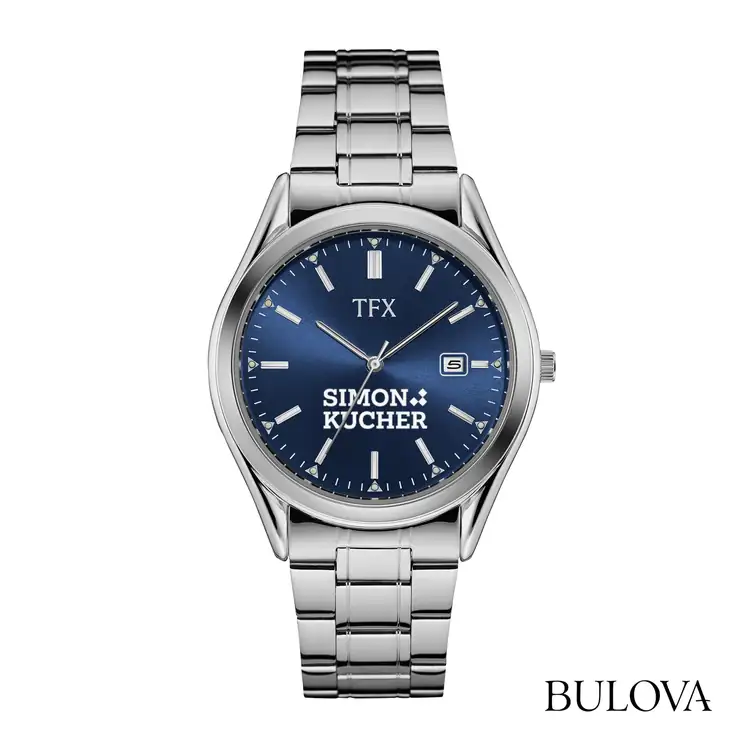 TFX by Bulova Silvertone Bracelet Watch #4