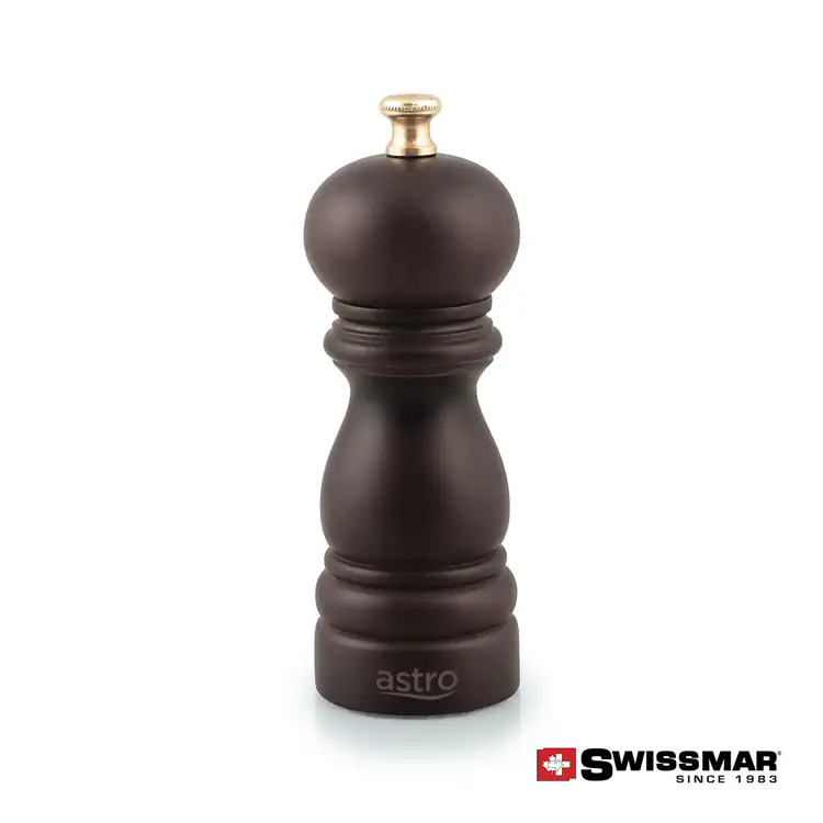 Swissmar Munich Chocolate Beech Wood Pepper Mill