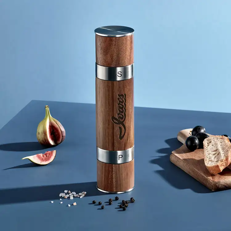 AdHoc DuoMill Salt and Pepper Mill with Acacia Wood #5