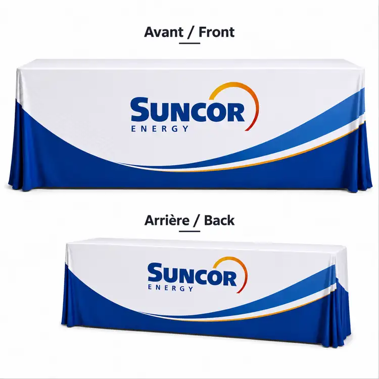 Extended Closed Back Drape Tablecloth #2
