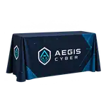 Premium Open Back Drape Tablecloth