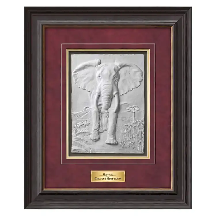 Waterleaf Safari Walk Framed Artwork