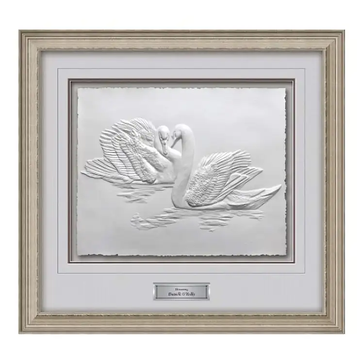 Oeuvre encadrée Waterleaf Twilite Waltz